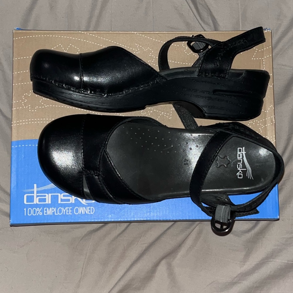 Danskos Mary Jane clogs